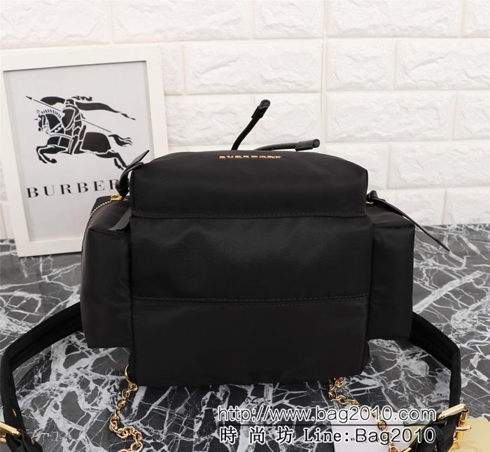 BURBERRY巴寶莉 中號 The Rucksack軍旅背包 3D立體徽標 多功能雙肩包  Bhq1308